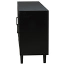  Coaster Furniture Middleton 108545BLK 4-door Sideboard Server with Dual Drawers - Black IMAGE 15