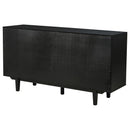  Coaster Furniture Middleton 108545BLK 4-door Sideboard Server with Dual Drawers - Black IMAGE 7