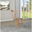  Coaster Furniture Middleton 108546NAT Set of 2 Solid Wood Dining Side Chair - Brown IMAGE 4