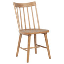  Coaster Furniture Middleton 108546NAT Set of 2 Solid Wood Dining Side Chair - Brown IMAGE 7