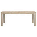  Coaster Furniture Solano 115501 90-inch Extension Dining Table - Weathered Mango IMAGE 11