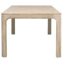  Coaster Furniture Solano 115501 90-inch Extension Dining Table - Weathered Mango IMAGE 3