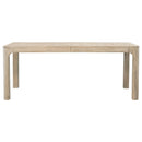  Coaster Furniture Solano 115501 90-inch Extension Dining Table - Weathered Mango IMAGE 4
