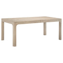  Coaster Furniture Solano 115501 90-inch Extension Dining Table - Weathered Mango IMAGE 8