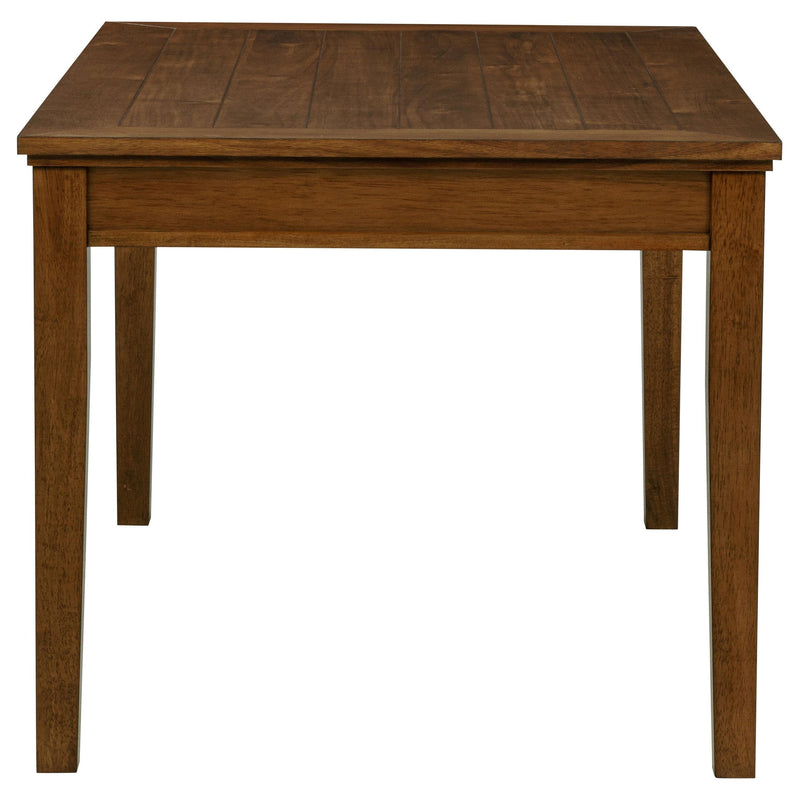  Coaster Furniture Atwood 121761 Rectangular Wood Dining Table - Warm Brown IMAGE 2