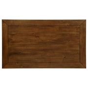  Coaster Furniture Atwood 121761 Rectangular Wood Dining Table - Warm Brown IMAGE 5