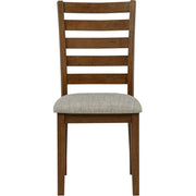  Coaster Furniture Atwood 121762 Wood Dining Side Chair Upholstered Seat - Warm Brown IMAGE 4