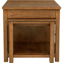  Coaster Furniture Mayfair 182446 3-piece Kitchen Island with Extension Table - Dark Oak IMAGE 8