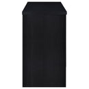  Coaster Furniture Topanga 182784 Engineered Wood Freestanding Home Bar - Black IMAGE 3