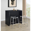  Coaster Furniture Topanga 182784 Engineered Wood Freestanding Home Bar - Black IMAGE 6
