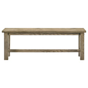  Coaster Furniture Cardova 192923 51-inch Solid Wood Dining Bench - Vineyard Oak IMAGE 7