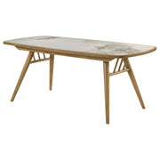 Coaster Furniture Croyden 193731 73-inch Rectangular Dining Table - Weathered Natural IMAGE 3