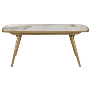  Coaster Furniture Croyden 193731 73-inch Rectangular Dining Table - Weathered Natural IMAGE 7