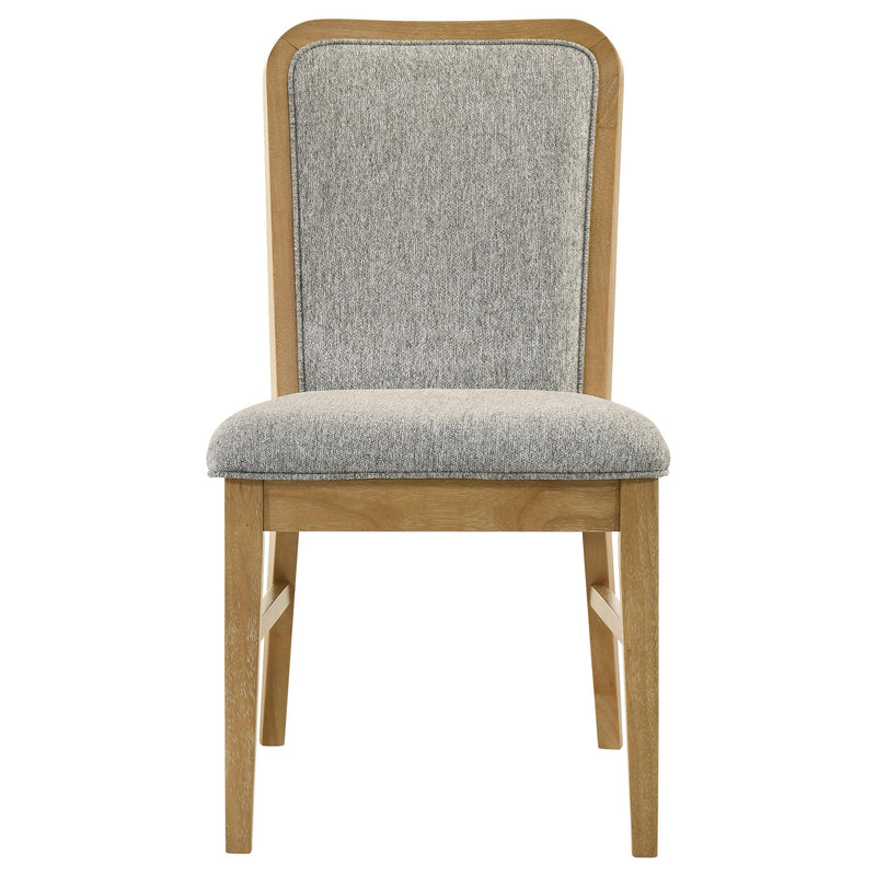  Coaster Furniture Croyden 193732 Set of 2 Dining Side Chair - Weathered Natural IMAGE 6