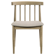  Coaster Furniture Cullen 193942NAT Set of 2 Dining Side Chair Upholstered Seat - Natural Oak IMAGE 10