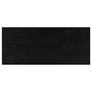  Coaster Furniture Decker 193951BLK 82-inch Rectangular Wood Dining Table - Black IMAGE 5