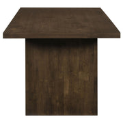  Coaster Furniture Decker 193951WAL 82-inch Rectangular Wood Dining Table - Walnut IMAGE 2