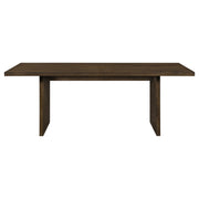  Coaster Furniture Decker 193951WAL 82-inch Rectangular Wood Dining Table - Walnut IMAGE 4