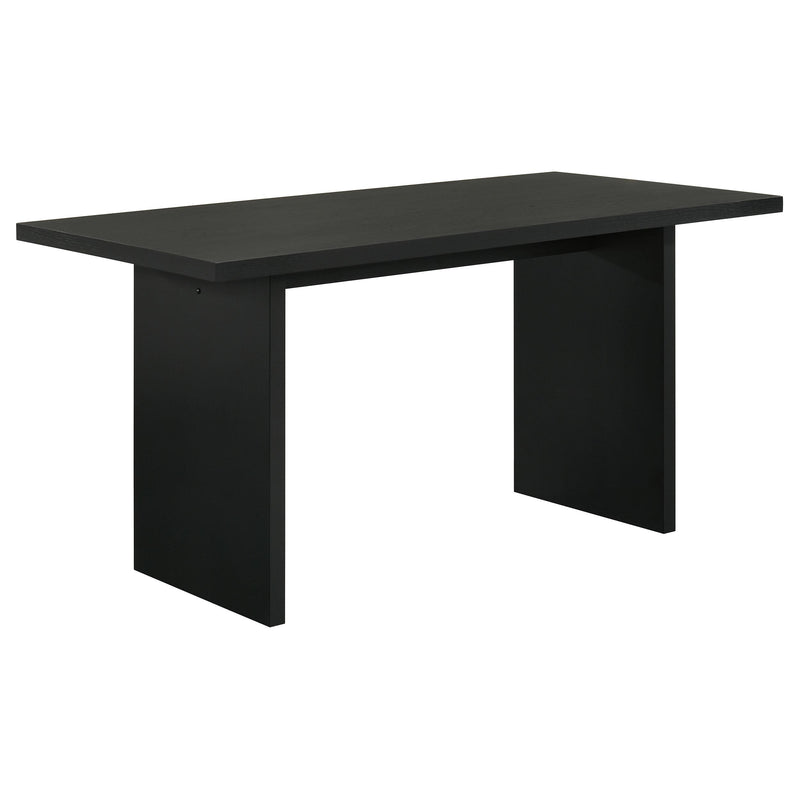  Coaster Furniture Decker 193958BLK 70-inch Rectangular Wood Counter Height Dining Table - Black IMAGE 1