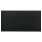  Coaster Furniture Decker 193958BLK 70-inch Rectangular Wood Counter Height Dining Table - Black IMAGE 2