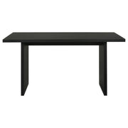  Coaster Furniture Decker 193958BLK 70-inch Rectangular Wood Counter Height Dining Table - Black IMAGE 6