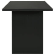  Coaster Furniture Decker 193958BLK 70-inch Rectangular Wood Counter Height Dining Table - Black IMAGE 8