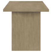  Coaster Furniture Decker 193958NAT 70-inch Rectangular Wood Counter Height Dining Table - Natural Oak IMAGE 2