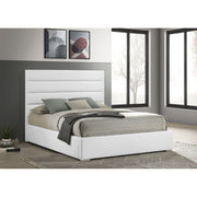  Coaster Furniture Felicity 203511Q 53-inch Upholstered Queen Platform Bed - White IMAGE 6