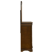  Coaster Furniture Garland 205303M 9-drawer Bedroom Dresser with Mirror - Brown Cherry IMAGE 10
