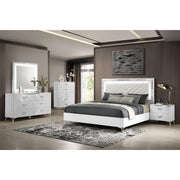  Coaster Furniture Cassia 215793M 6-drawer Dresser Cabinet with Mirror - White High Gloss IMAGE 13