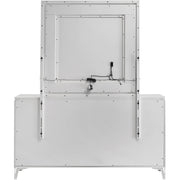  Coaster Furniture Cassia 215793M 6-drawer Dresser Cabinet with Mirror - White High Gloss IMAGE 5