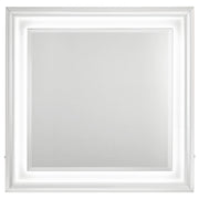  Coaster Furniture Cassia 215794 Dresser Mirror - White High Gloss IMAGE 1