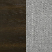  Coaster Furniture Atlas 215971KW 63-inch California King Upholstered Panel Bed - Grey/Dark Oak IMAGE 9