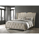  Coaster Furniture Lorient 222661KW California King LED Upholstered Bed - Ivory/Camel IMAGE 4