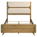  Coaster Furniture Bennett 222901Q 63-inch Queen Upholstered Panel Bed - Cream/Light Oak IMAGE 10