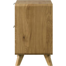  Coaster Furniture Bennett 222902 2-drawer Bedroom Nightstand Bedside Table - Light Oak IMAGE 5