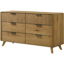  Coaster Furniture Bennett 222903 6-drawer Bedroom Dresser Cabinet - Light Oak IMAGE 4