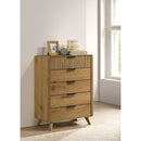 Coaster Furniture Bennett 222905 5-drawer Bedroom Chest - Light Oak IMAGE 2
