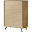  Coaster Furniture Bennett 222905 5-drawer Bedroom Chest - Light Oak IMAGE 8
