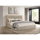  Coaster Furniture Arielle 223111KE Eastern King Bookcase Panel Storage Bed - Light Oak IMAGE 3