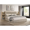  Coaster Furniture Arielle 223111KE Eastern King Bookcase Panel Storage Bed - Light Oak IMAGE 5