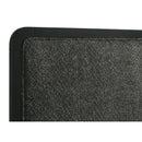  Coaster Furniture Cavelle 223661F 51-inch Upholstered Full Panel Bed - Black IMAGE 7