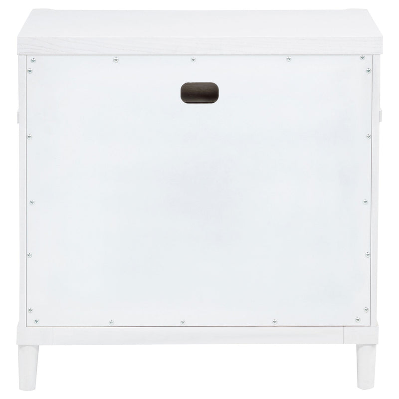  Coaster Furniture Gracemont 225072 3-drawer Bedroom Nightstand Bedside Table - White IMAGE 5
