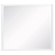  Coaster Furniture Gracemont 225074 Dresser Mirror - White IMAGE 1
