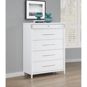  Coaster Furniture Gracemont 225075 5-drawer Bedroom Chest - White IMAGE 9