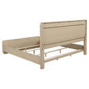  Coaster Furniture Ladera 225081KW 56-inch California King Panel Bed - Light Elm IMAGE 4