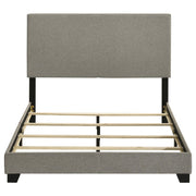  Coaster Furniture Dorian 300851F Fabric Upholstered Full Panel Bed - Taupe IMAGE 4