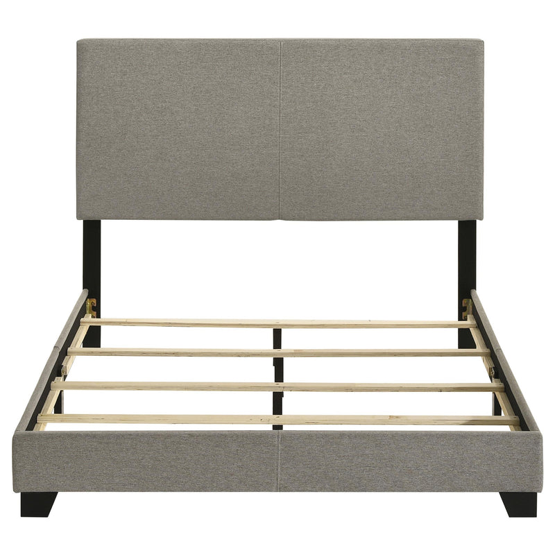  Coaster Furniture Dorian 300851F Fabric Upholstered Full Panel Bed - Taupe IMAGE 4
