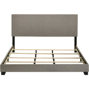  Coaster Furniture Dorian 300851KW Fabric Upholstered California King Panel Bed - Taupe IMAGE 4