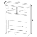  Coaster Furniture Westpark 315901T 49-inch Twin Bookcase Headboard - Mango IMAGE 7